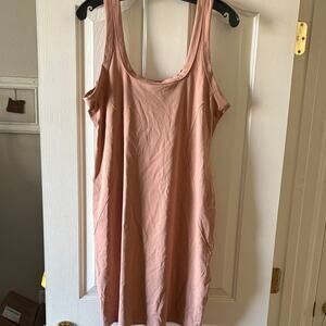 YITTY NWT Body Butter Tank Dress Color Brown Butter size XXL